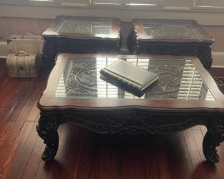 End tables, cocktail table