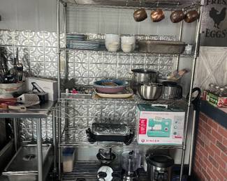 Stainless rack, kitchen wares