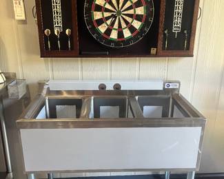 Brand new triple basin sink
