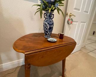 #47 -$70 Scalloped drop side table 24x24x24