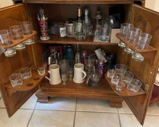 #6-$150 Oak Bar 48x16x33 