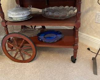 #72 -$110 Rolling cart 30x37w open 27 