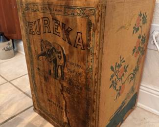 #29B - $50 -Eureka vintage tea box 