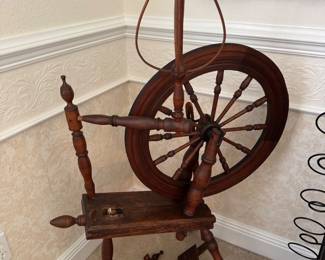 #69 - $70 - Spinning wheel 