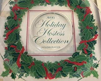 Avon Holiday Hostess Collection Plate