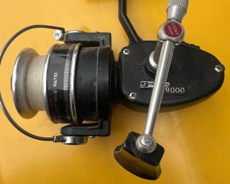 Reels (several available with fishing supplies)