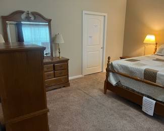 Athens Bedroom Suite - 5 piece with spotless Restonic Health Rest 3000 ET MattressMattress