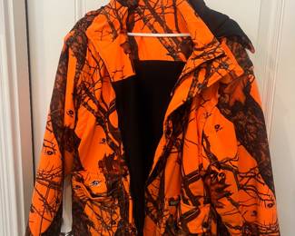 Mossy Oak Blaze Orange Camouflage Jacket