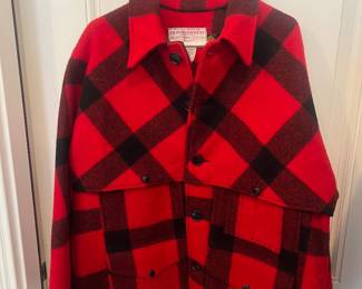 Vintage Filson "Mackinaw" Plaid Wool Cruiser/Shirt-Jacket
