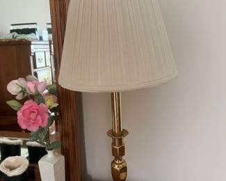 Dresser Lamps - brass (set of two available)