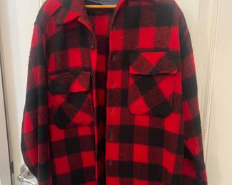 Western-Field Red/Black Plaid Quilted Jacket