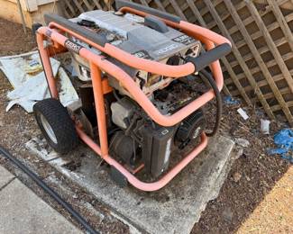 Whole house generator with electric key start works great
