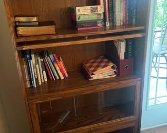 Four Door Glass Bookcase