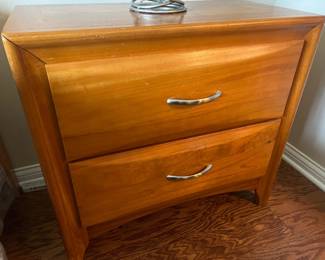 Honey Oak Nightstand