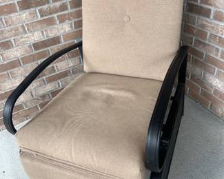 Modern Patio Chair with Cushion