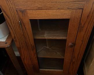 Oak Wall Cabinet