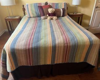 Bed, Mattress and Bedspread 