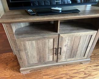 Farmhouse-Style Media Console