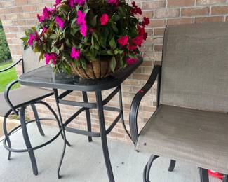 Patio Table and Four Chairs