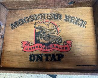 Moosehead Beer Crate