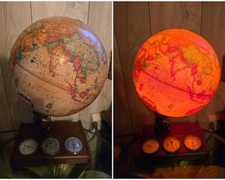 Lighted globe