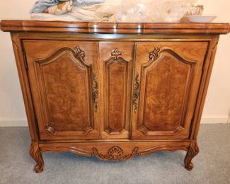 French Country server with fold out leaves