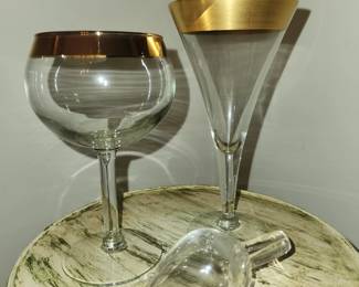 Assorted stemware (more available)