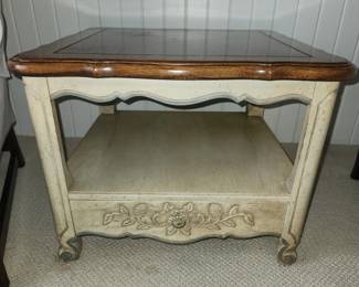 French Country end table