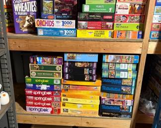 Puzzles and Wheaties Boxes