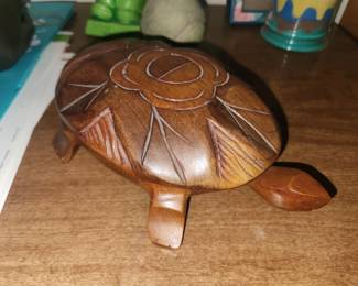 Wooden turtle box