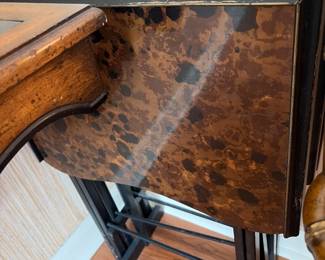 A set of Mcm snack trays