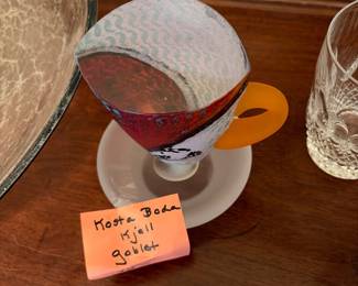 Kosta Boda K Jell Goblet