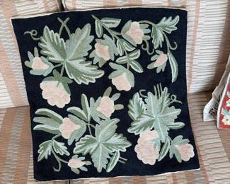 Needlepoint, beautiful pillows
