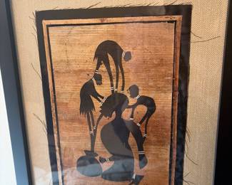 African wall art