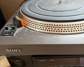 Sony turntable