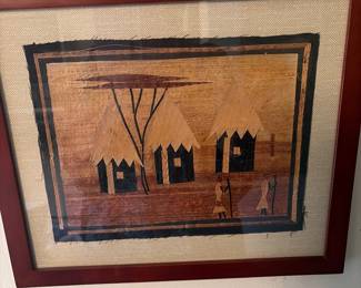 African wall art
