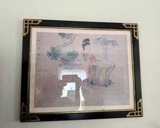 Chinese Watercolor on Silk