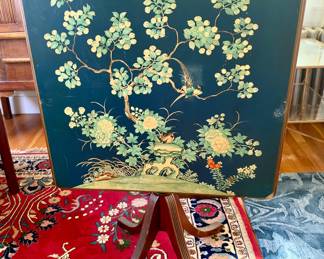 Chinoiserie Tilt Top Card Table