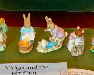 Beatrix Potter Figurines