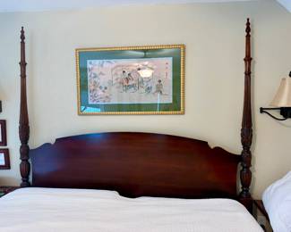 Mahogany 4-Poster Bed