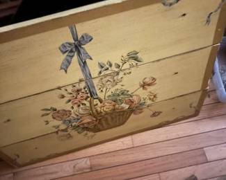 Hand painted tray 