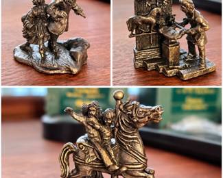 olszewski goebel miniature set americana bronze