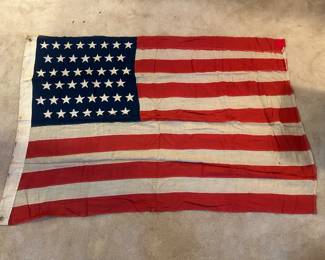 (appox: 1908) 45 Star American Flag