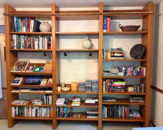 MCM teak Danish book case unit