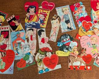 Vintage New Valentines Cards