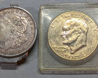 SIlver Dollar, Plated Dollar