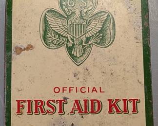 Girl Scouts First Aid Kit