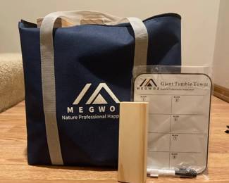 Megwoz Giant Tumble Tower Game In A Carry Case