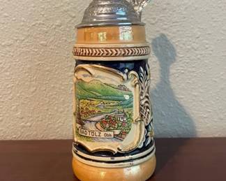 5 German Stein Bad Tolz