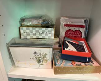 Assortment Of Thank You Holiday  Greeting Cards
